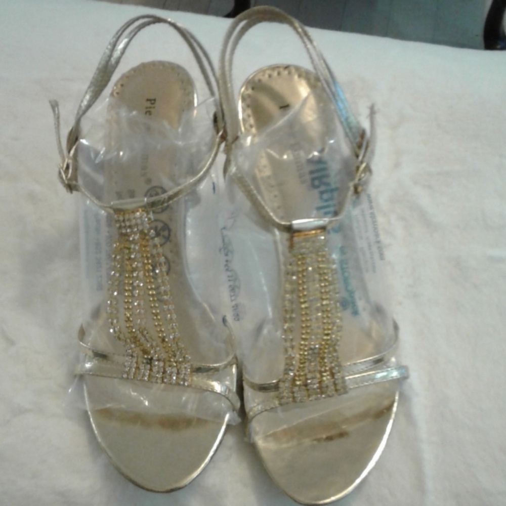 Gold Sandals